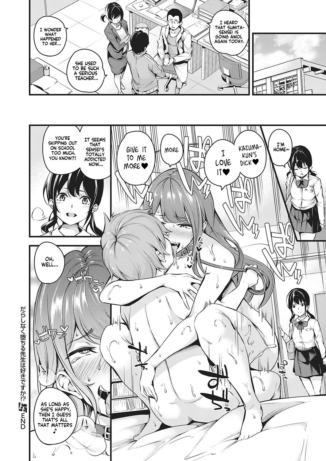 Do you like sloppy, degenerate teachers? [Nasipasuta] - Chapter 1 — Page 34