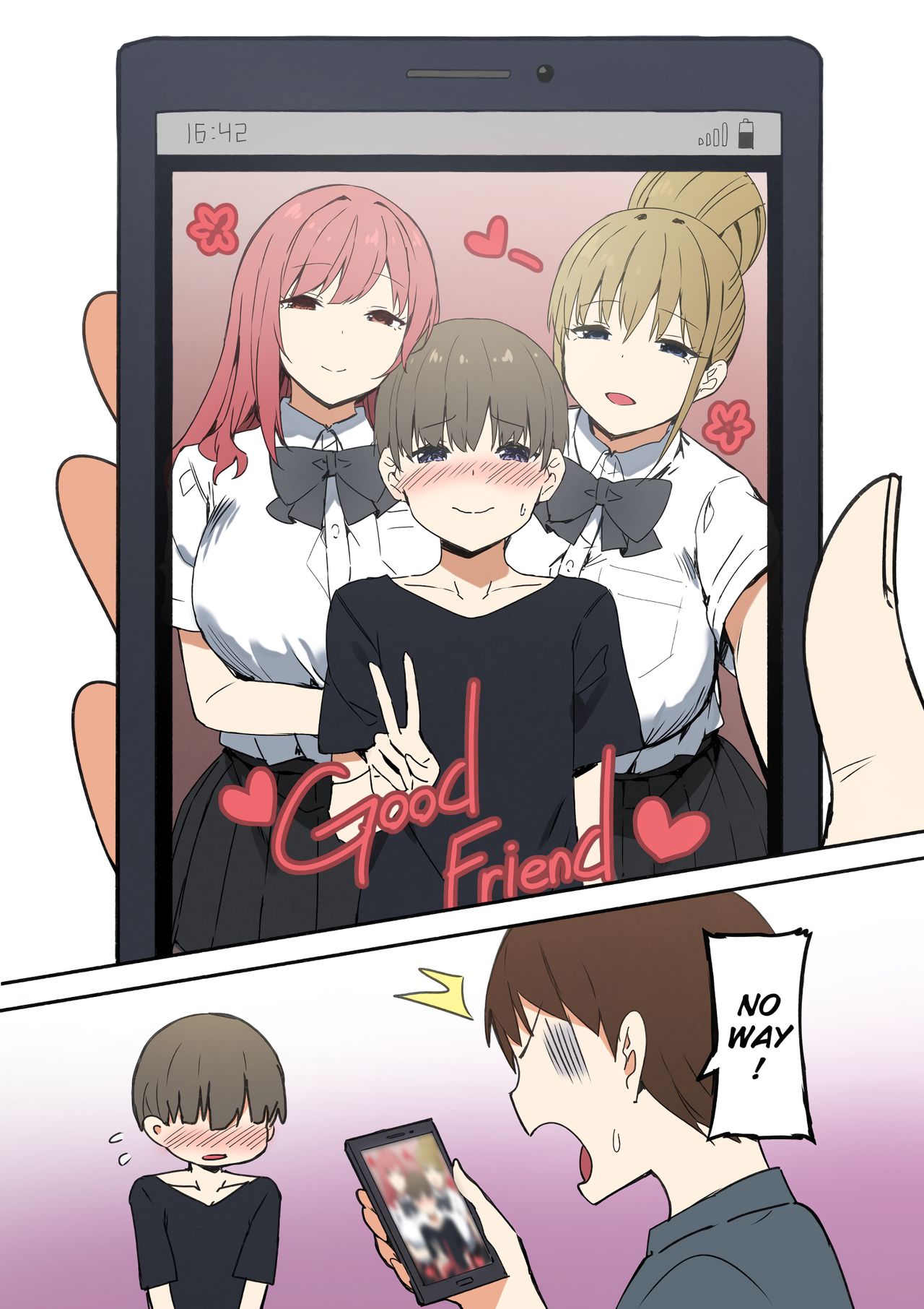Joshi Kōsei Rich Thots [Sky] - Chapter 2 — Page 18