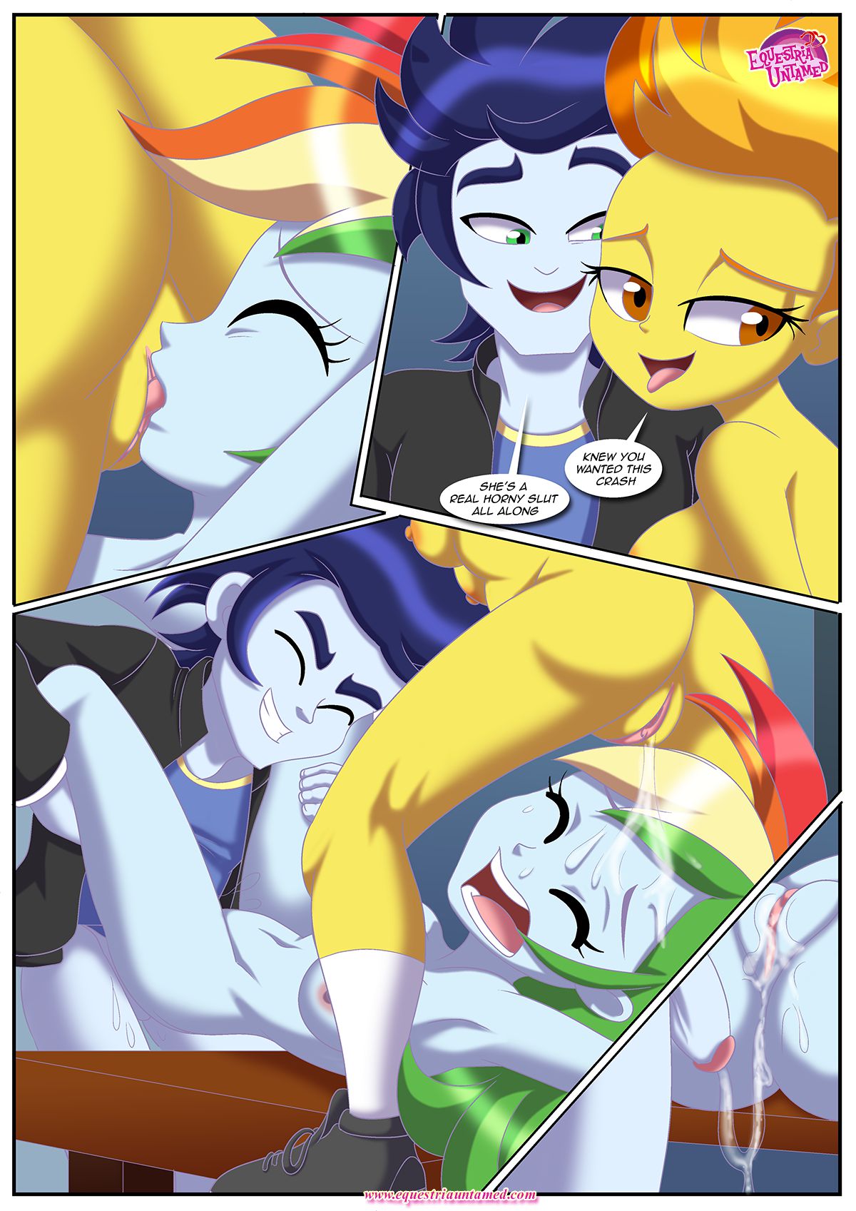 Sex Reeducation (My Little Pony – Equestria Girls) [Palcomix] - Chapter 1 — Page 13