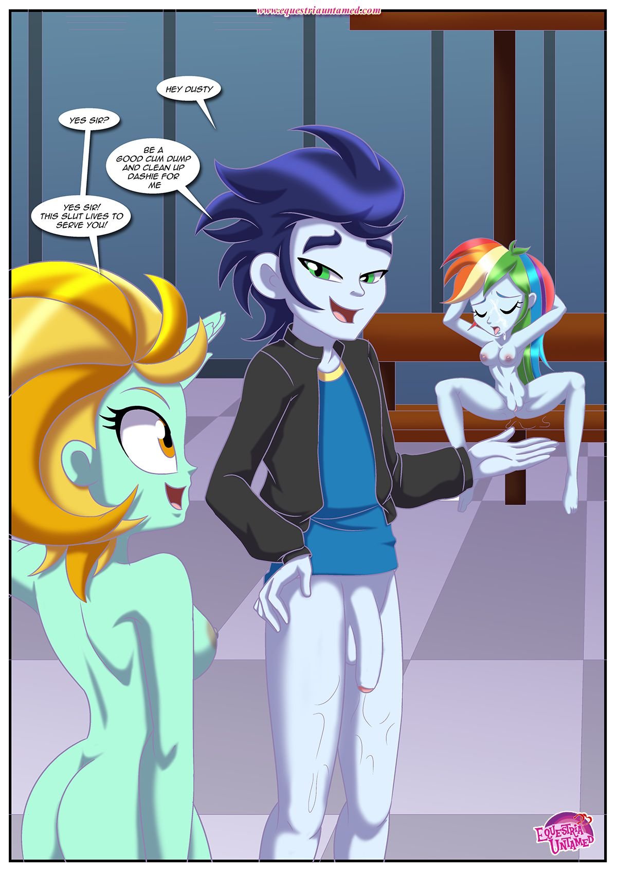 Sex Reeducation (My Little Pony – Equestria Girls) [Palcomix] - Chapter 1 — Page 14
