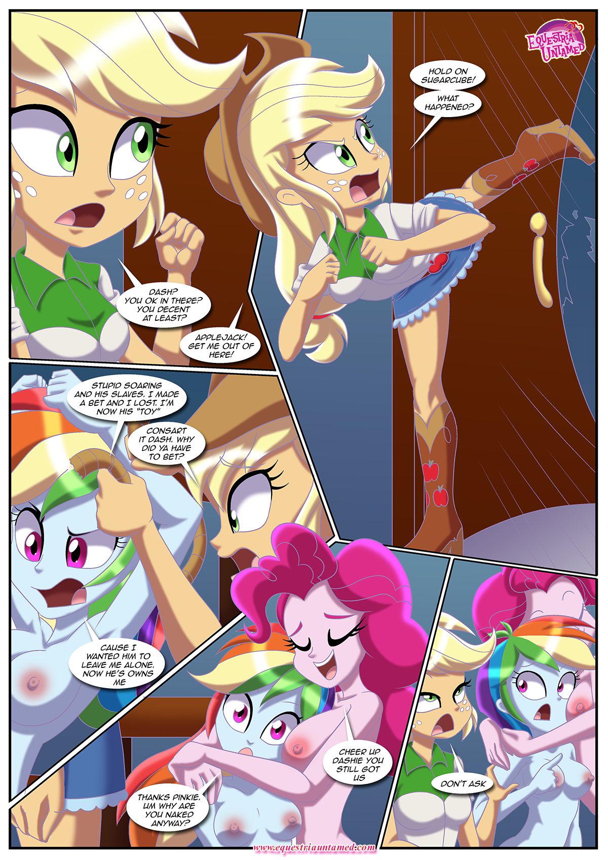 Sex Reeducation (My Little Pony – Equestria Girls) [Palcomix] - Chapter 1 — Page 19