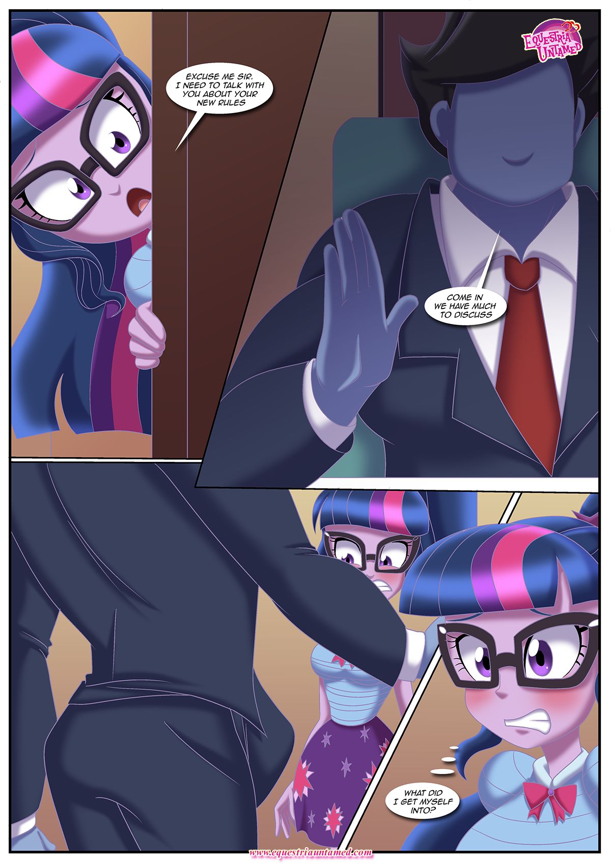 Sex Reeducation (My Little Pony – Equestria Girls) [Palcomix] - Chapter 1 — Page 20
