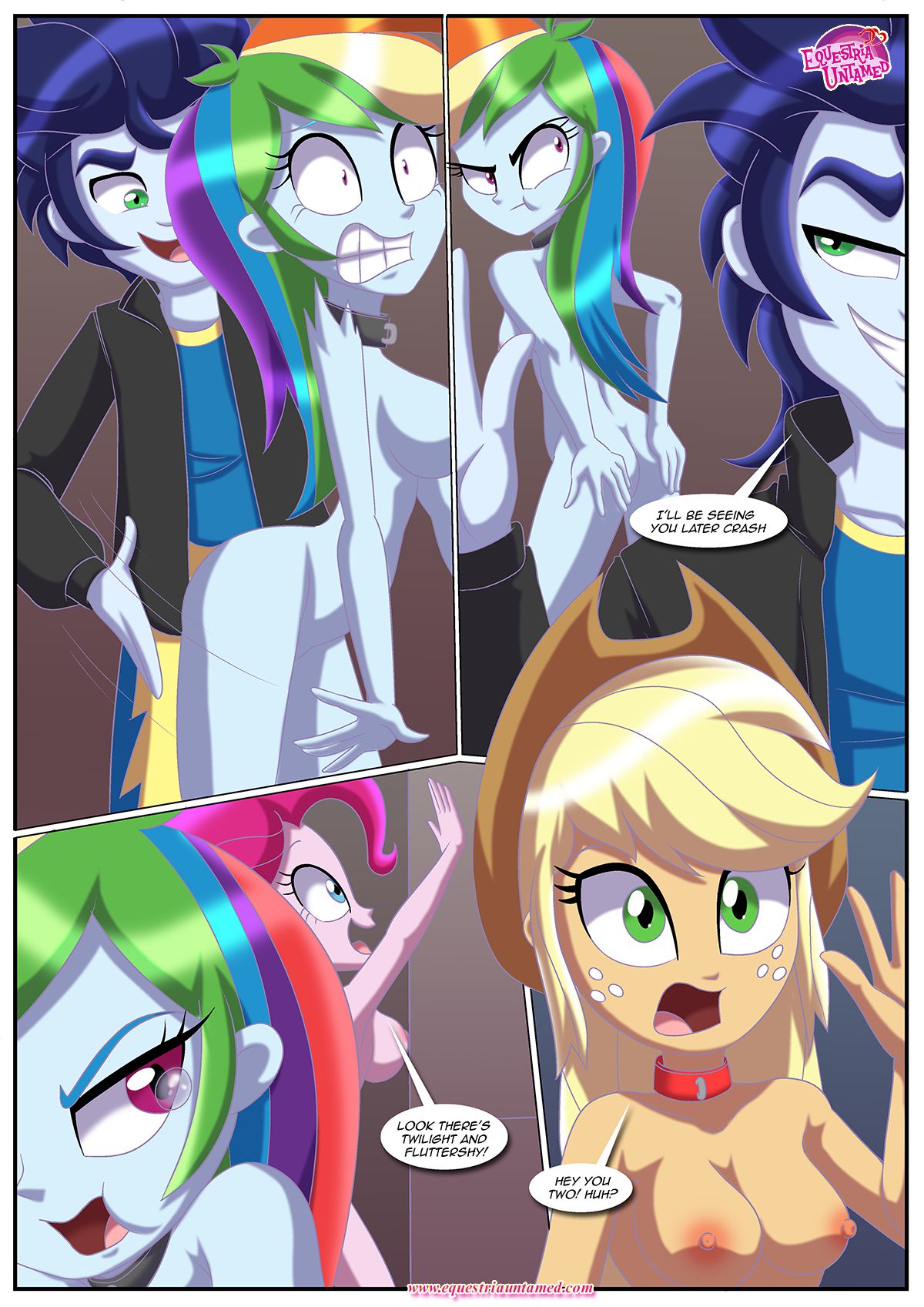 Sex Reeducation (My Little Pony – Equestria Girls) [Palcomix] - Chapter 1 — Page 25
