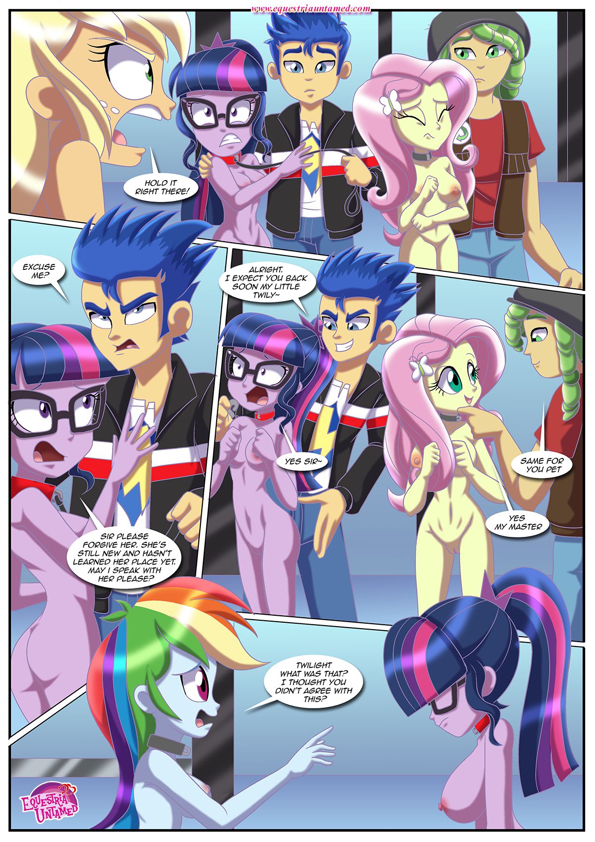 Sex Reeducation (My Little Pony – Equestria Girls) [Palcomix] - Chapter 1 — Page 26