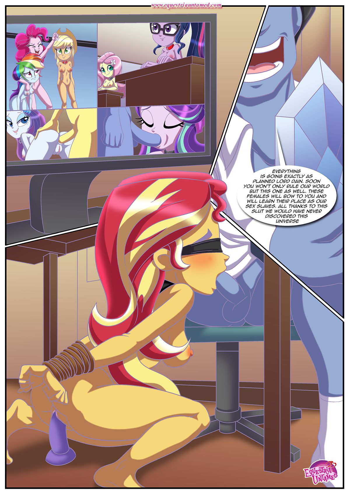 Sex Reeducation (My Little Pony – Equestria Girls) [Palcomix] - Chapter 1 — Page 29