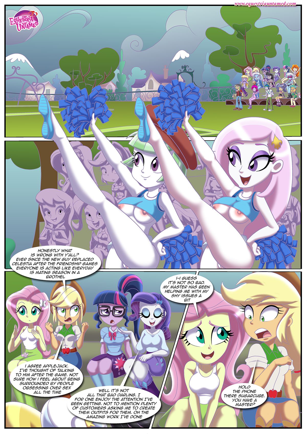 Sex Reeducation (My Little Pony – Equestria Girls) [Palcomix] - Chapter 1 — Page 5