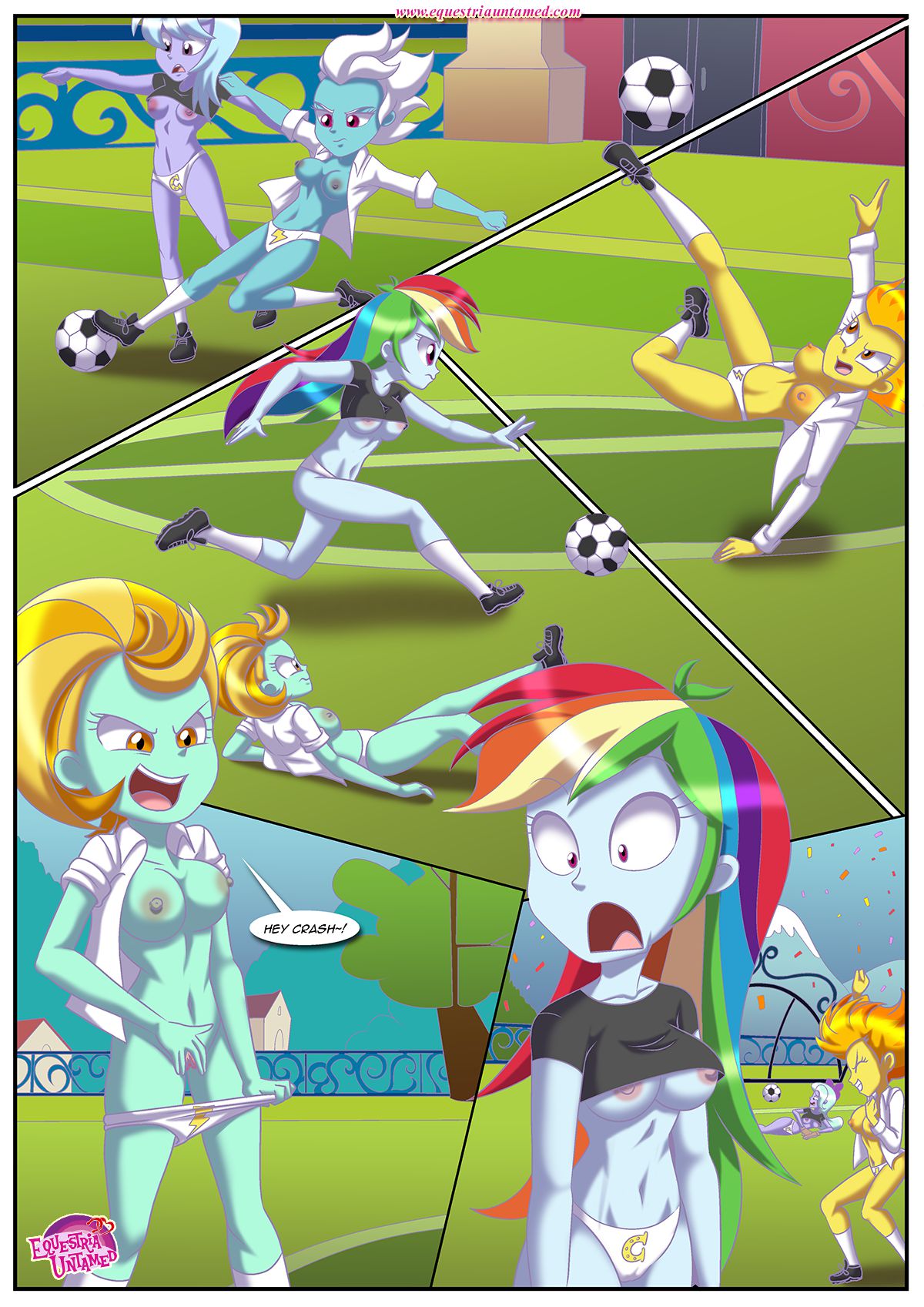 Sex Reeducation (My Little Pony – Equestria Girls) [Palcomix] - Chapter 1 — Page 7