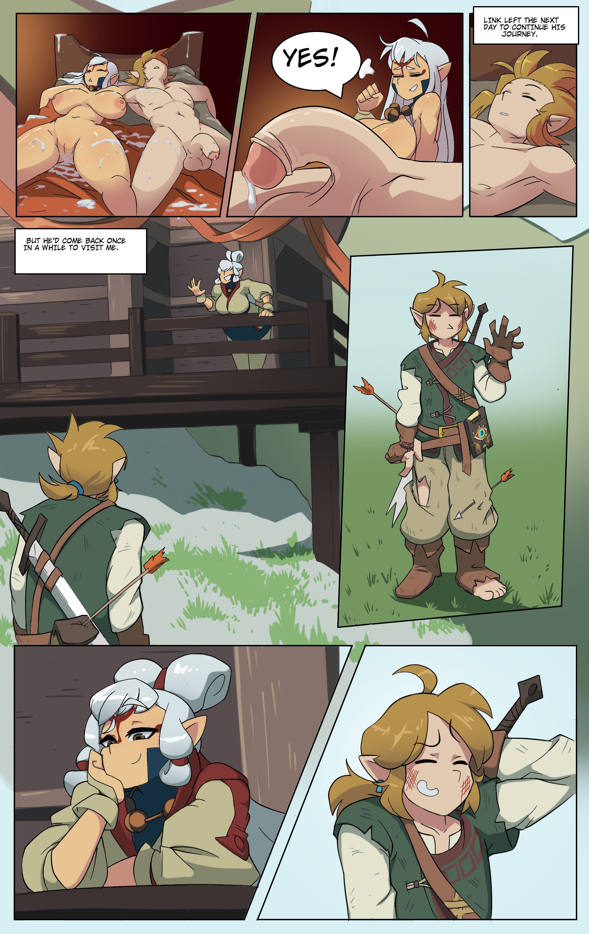 Her Load to Bear (The Legend of Zelda: Breath of the Wild) [Schpicy] - Chapter 1 — Page 32