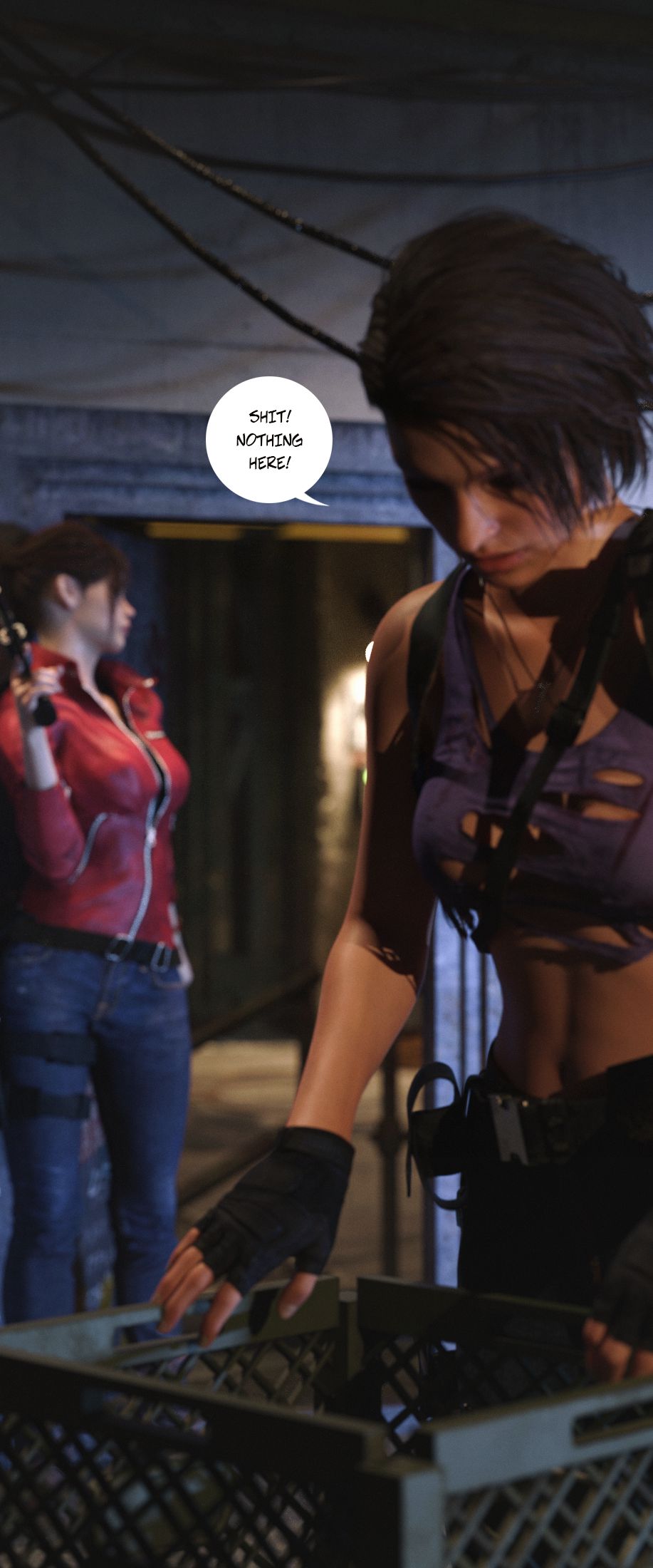 Hazard Level (Resident Evil) [Ashley Sugar] - Chapter 1 — Page 6
