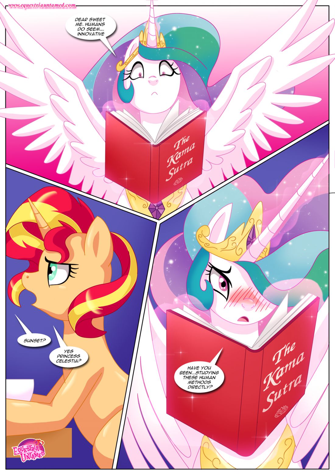 Like Humans Do (My Little Pony – Friendship Is Magic) [Palcomix] - Chapter 1 — Page 8