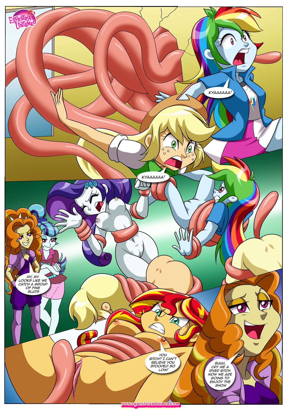 The Dazzlings Revenge (My Little Pony – Equestria Girls) [Palcomix] - Chapter 1 — Page 11