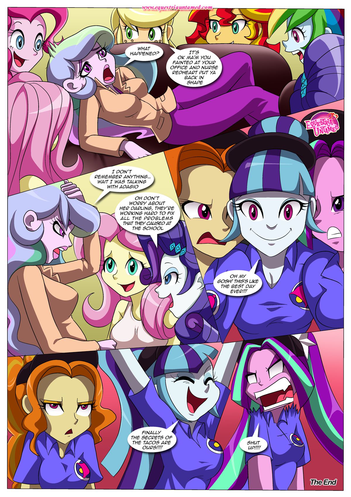 The Dazzlings Revenge (My Little Pony – Equestria Girls) [Palcomix] - Chapter 1 — Page 17