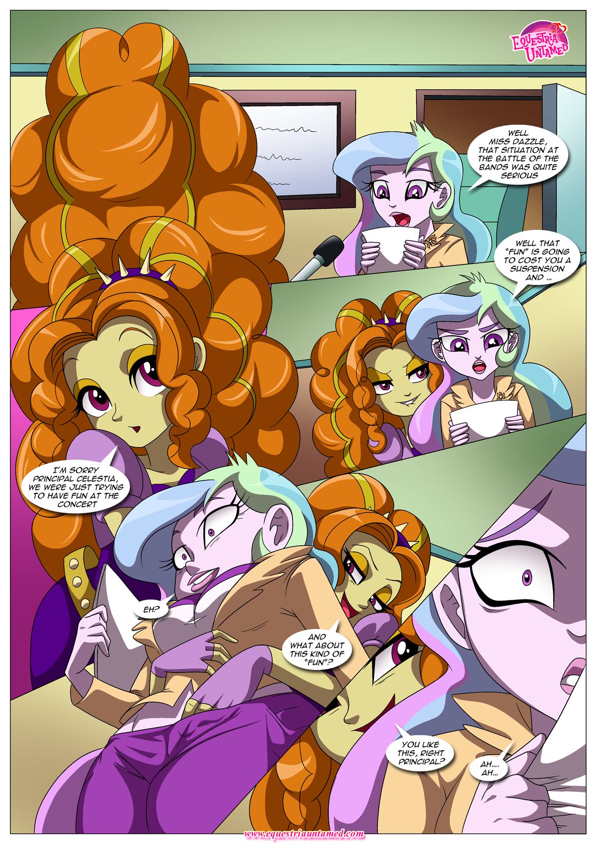 The Dazzlings Revenge (My Little Pony – Equestria Girls) [Palcomix] - Chapter 1 — Page 6