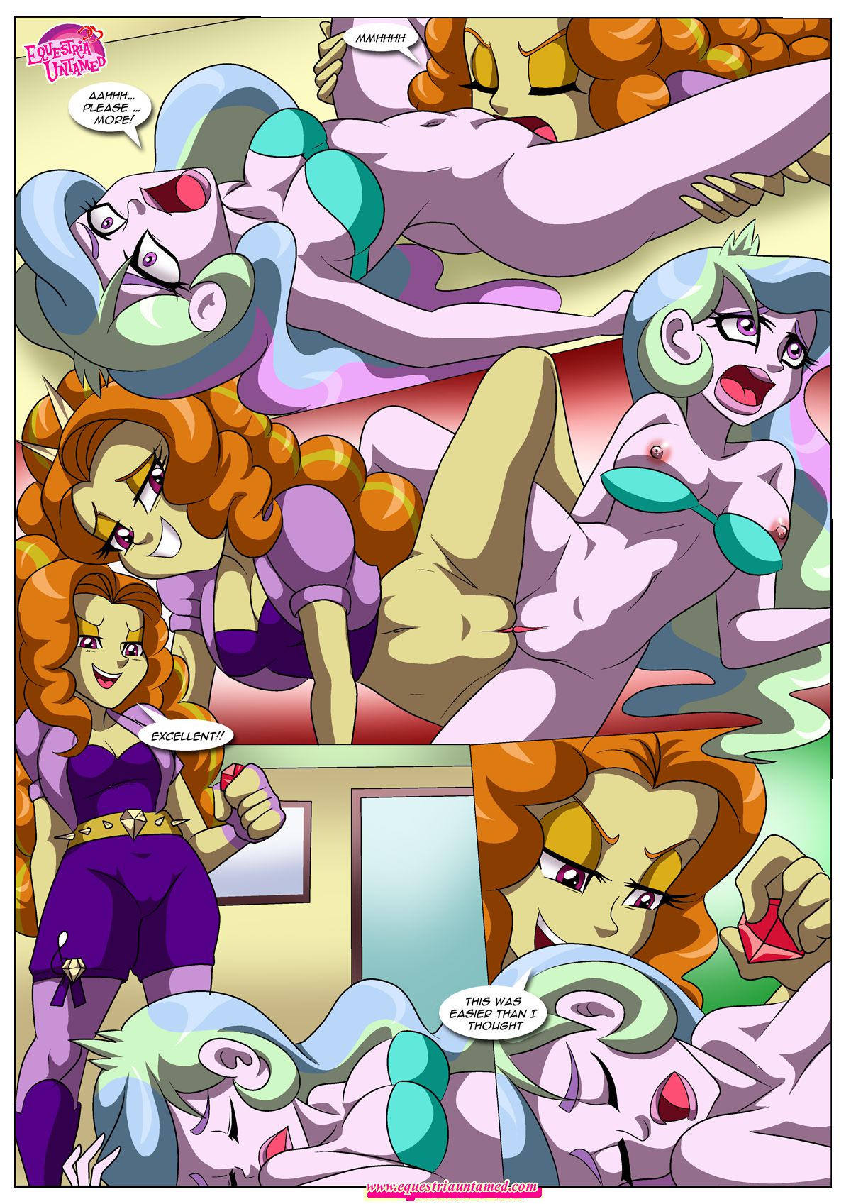 The Dazzlings Revenge (My Little Pony – Equestria Girls) [Palcomix] - Chapter 1 — Page 7
