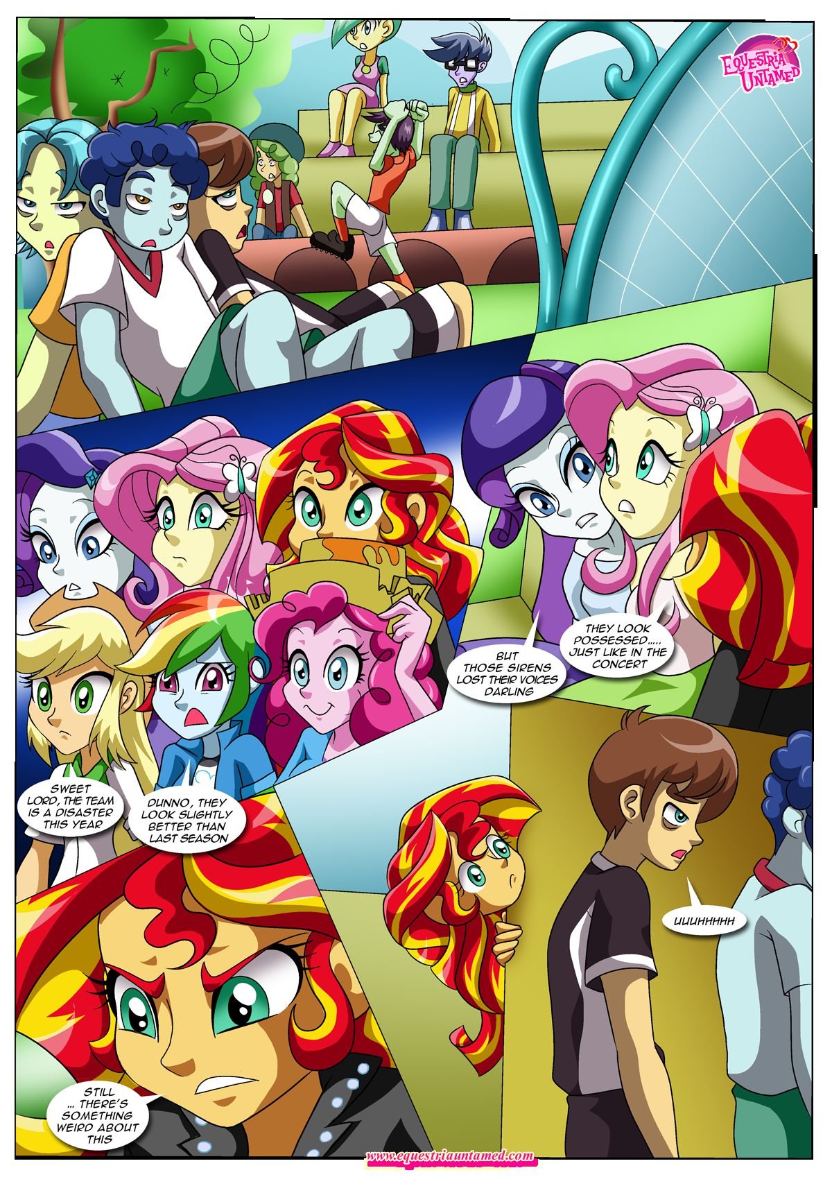 The Dazzlings Revenge (My Little Pony – Equestria Girls) [Palcomix] - Chapter 1 — Page 8