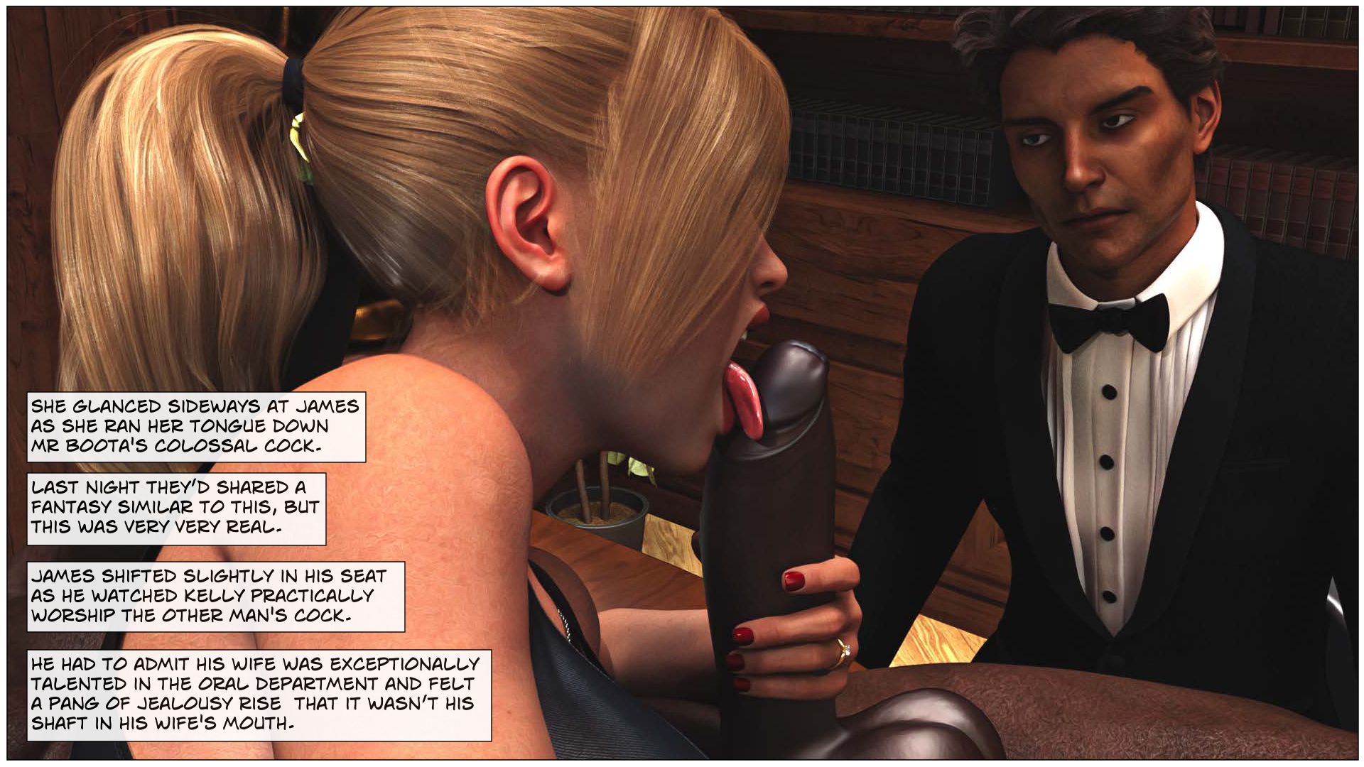 Black Takes White [Sexy3DComics] - Chapter 4 — Page 27