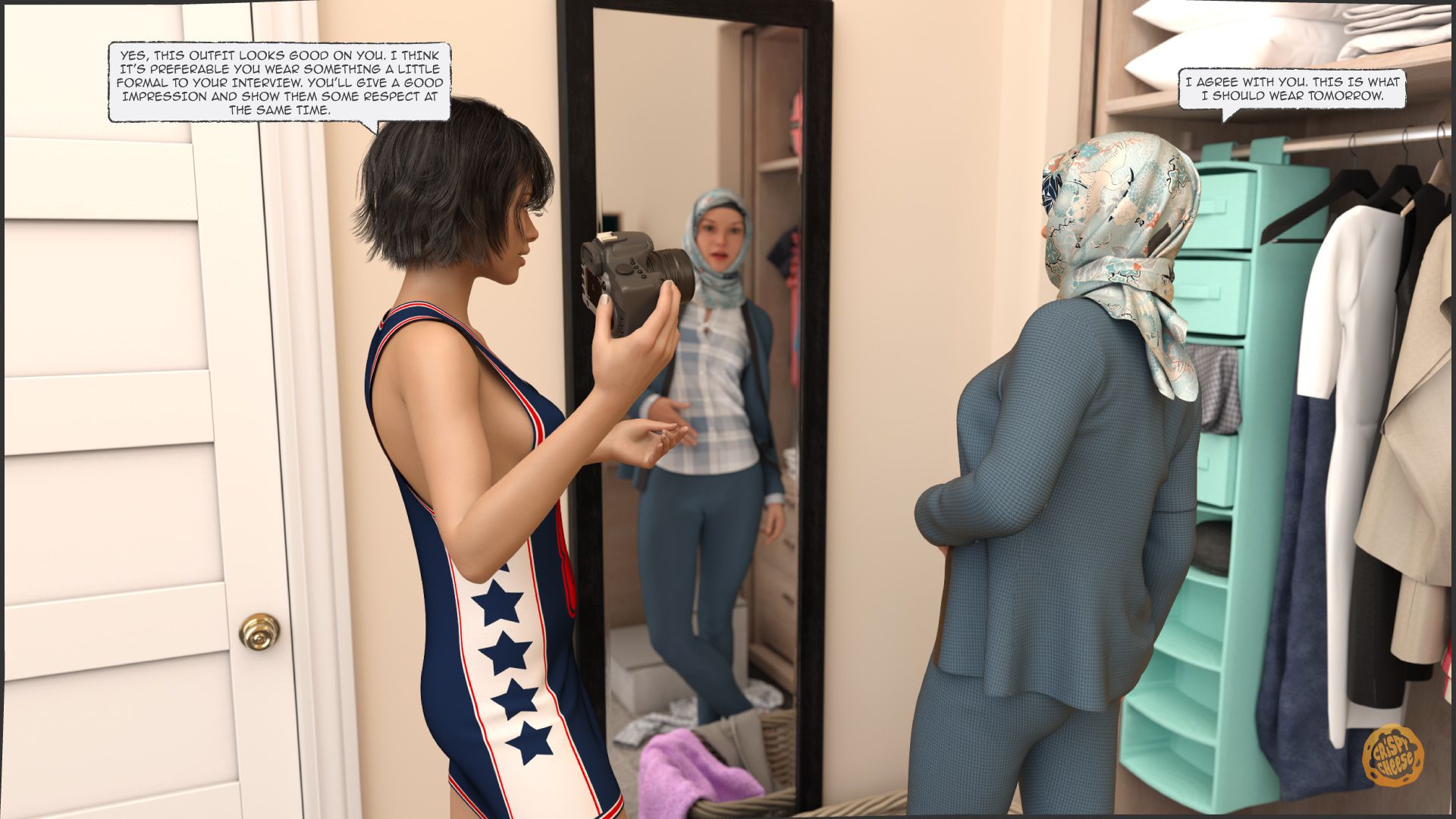 Try On Haul [Crispy Cheese] - Chapter 1 — Page 34