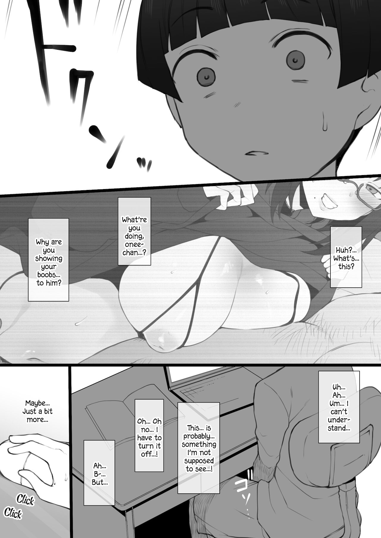On the Laptop My Beloved Big Sister Lent Me… [Terasu MC] - Chapter 1 — Page 8