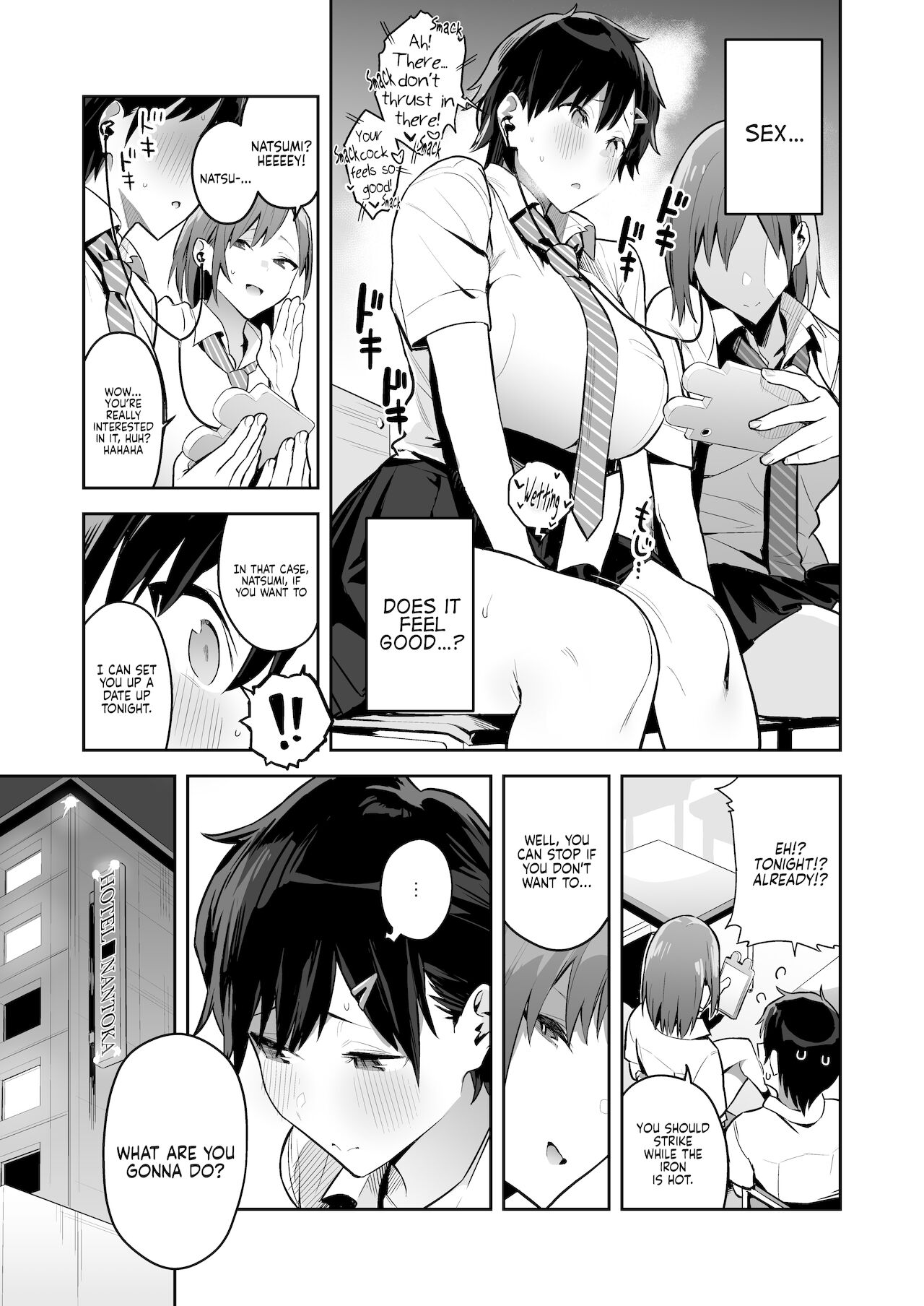 Healthy Boyish Girl Does Compensated Dating. [Enokido] - Chapter 1 — Page 7