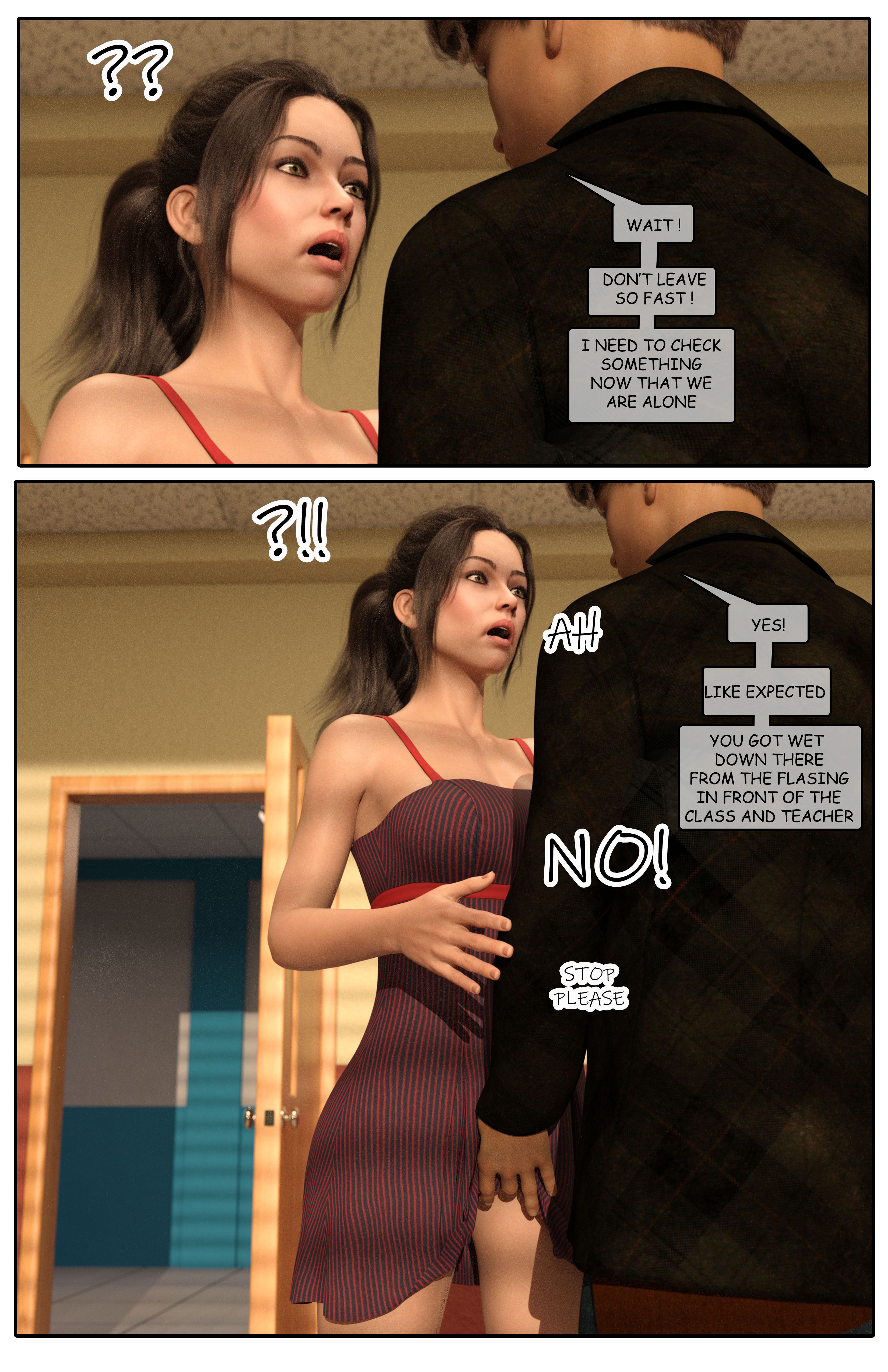 The Public Training Of Aria [Ero3DLight] - Chapter 2 — Page 15