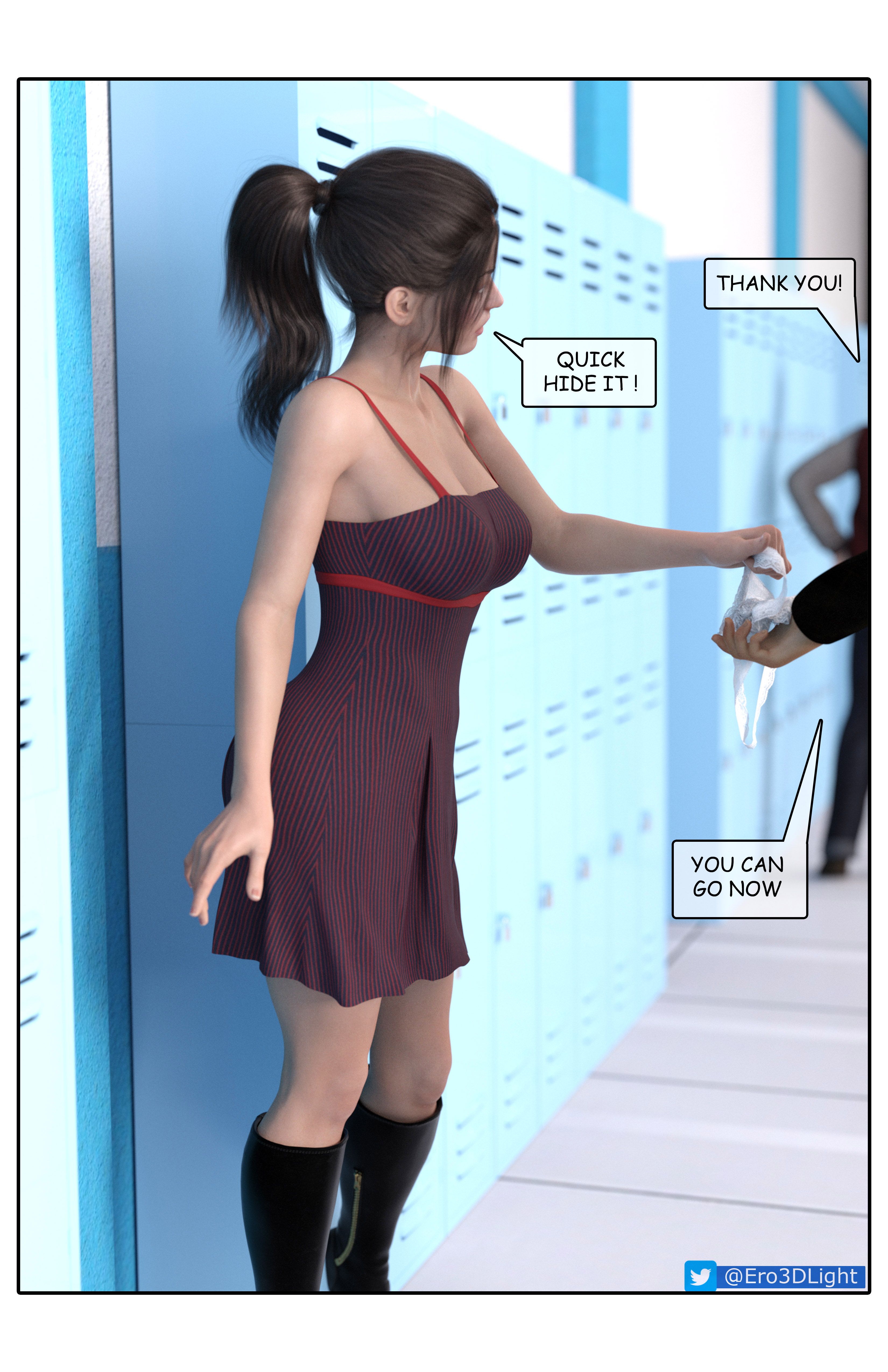 The Public Training Of Aria [Ero3DLight] - Chapter 2 — Page 4