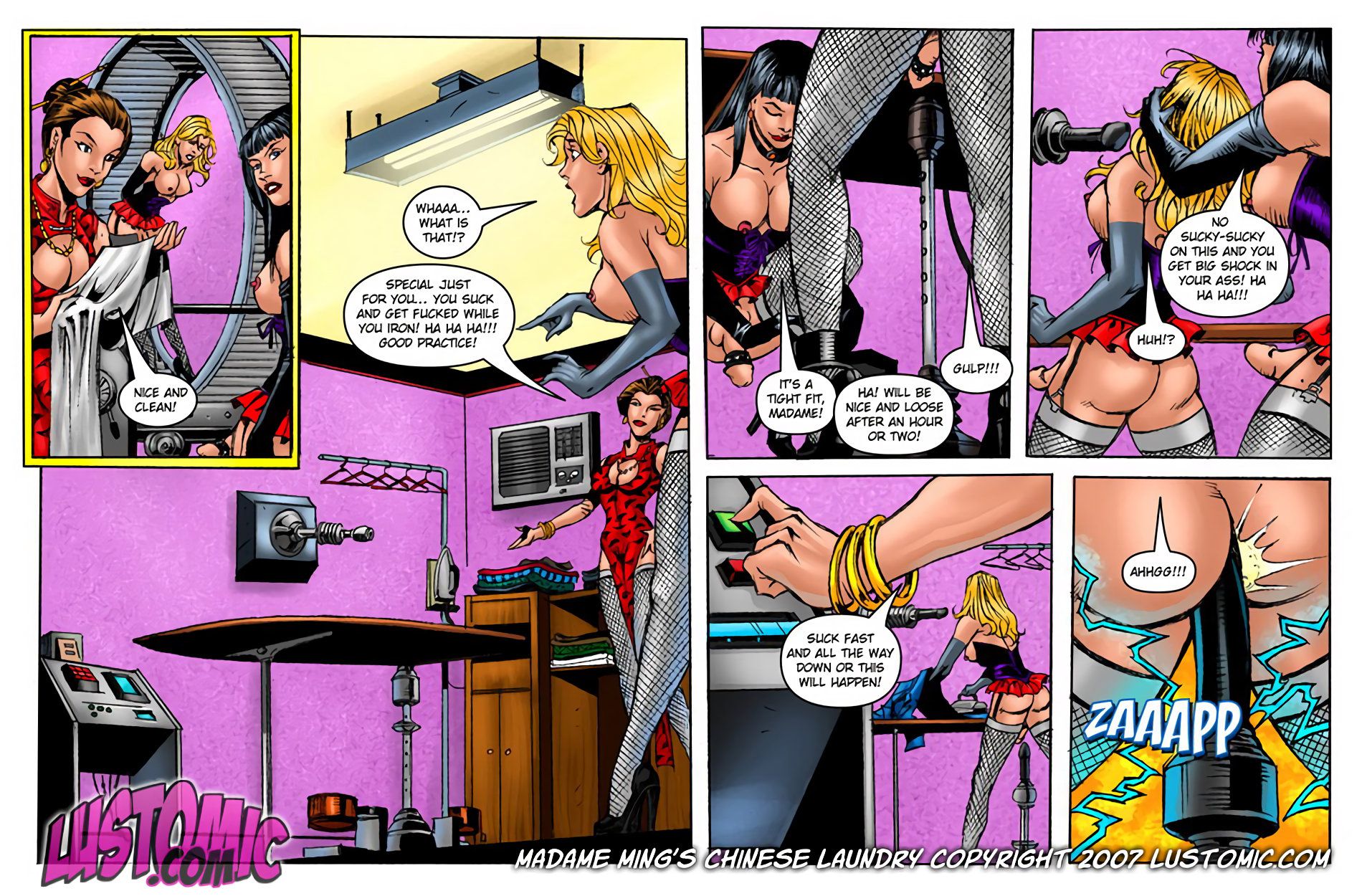Madame Ming’s Chinese Laundry [Lustomic] - Chapter 1 — Page 16