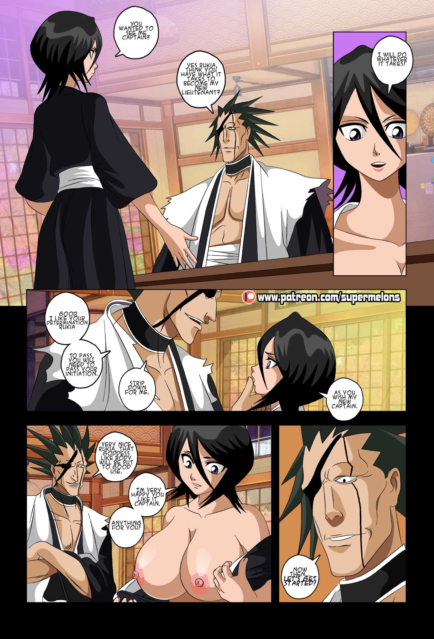 Kenny’s New Lieutenant! (Bleach) [Super Melons] - Chapter 1 — Page 4