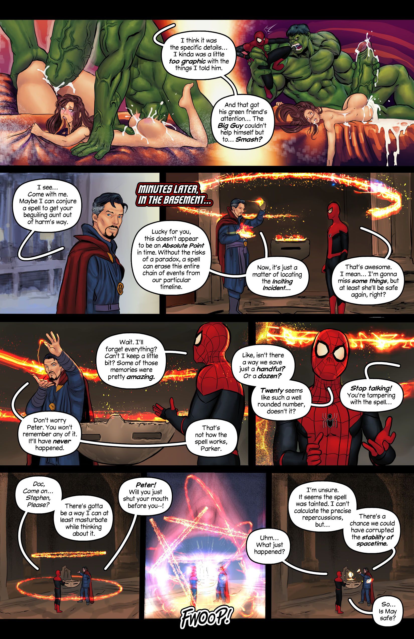 Aunt Cumming (Spider-Man) [Tracy Scops] - Chapter 3 — Page 4