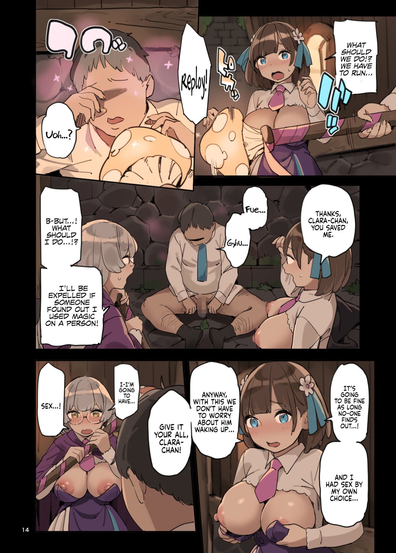 Studying Sex with Magic! [Irotenya] - Chapter 1 — Page 14
