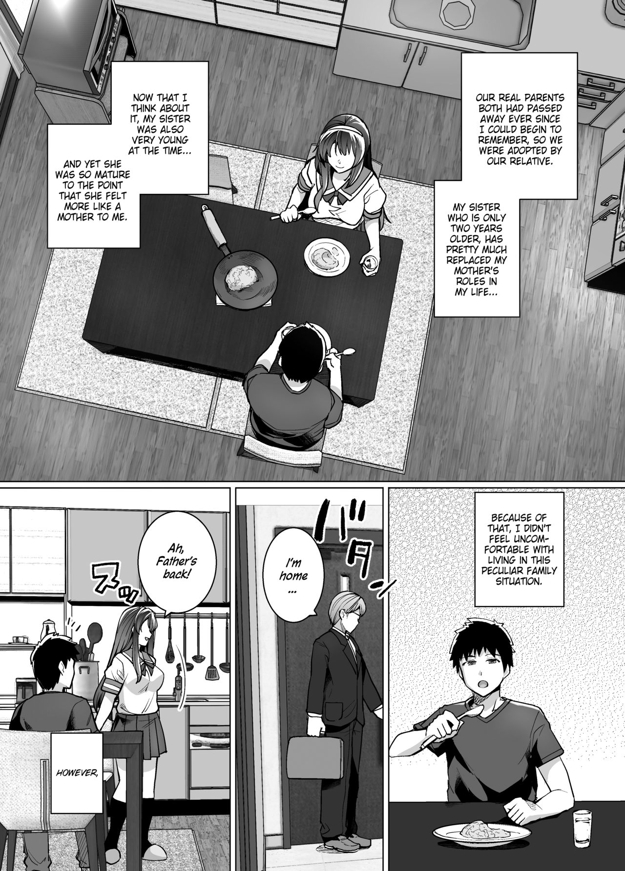 My Sister Sleeps With My Dad [Haruhisky] - Chapter 1 — Page 6