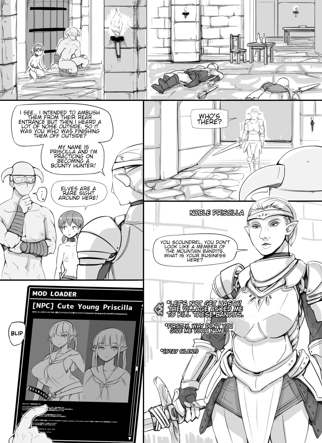 NPC Rape MOD (The Elder Scrolls V: Skyrim) [Abubu] - Chapter 1 — Page 23