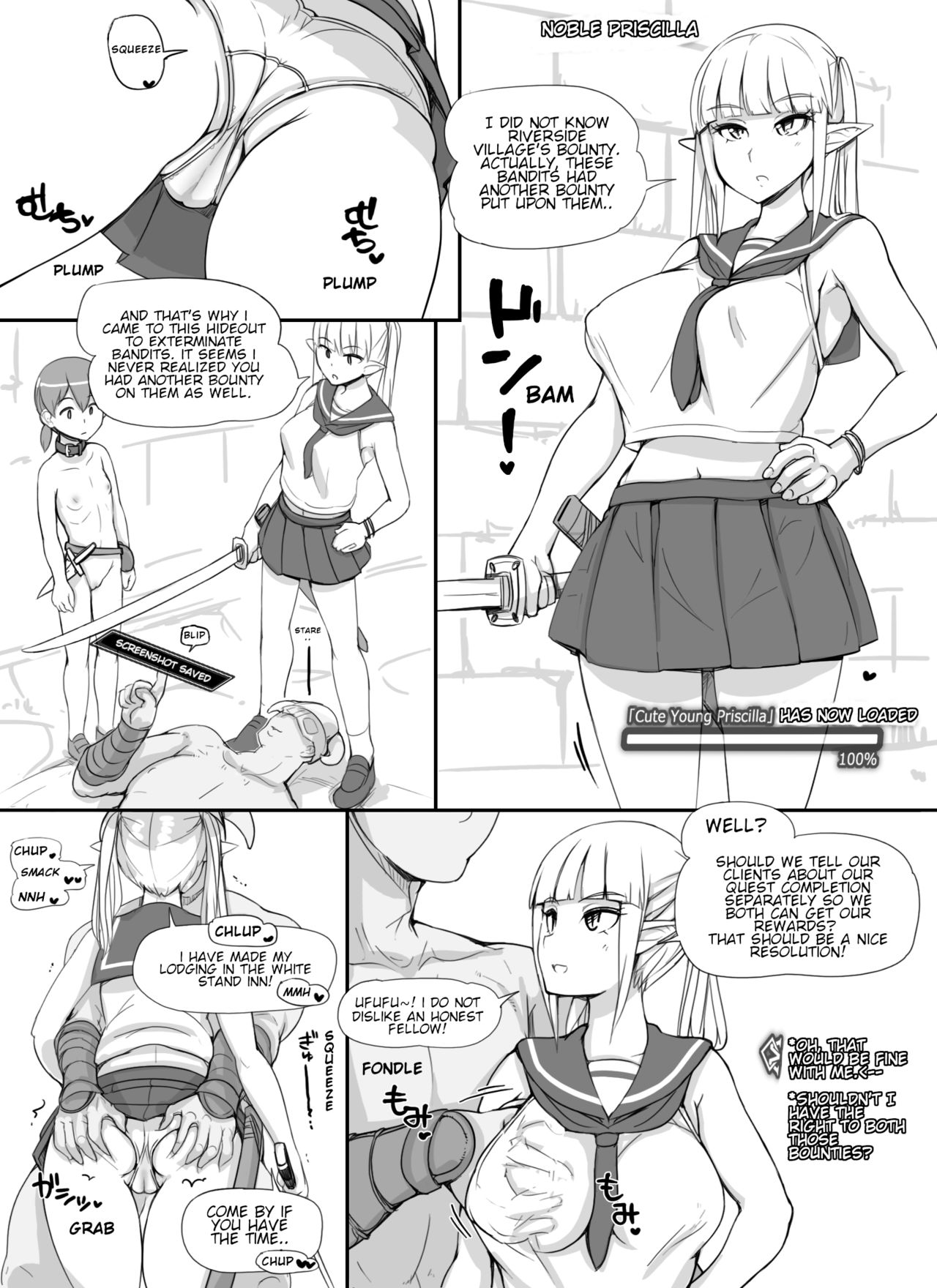 NPC Rape MOD (The Elder Scrolls V: Skyrim) [Abubu] - Chapter 1 — Page 24