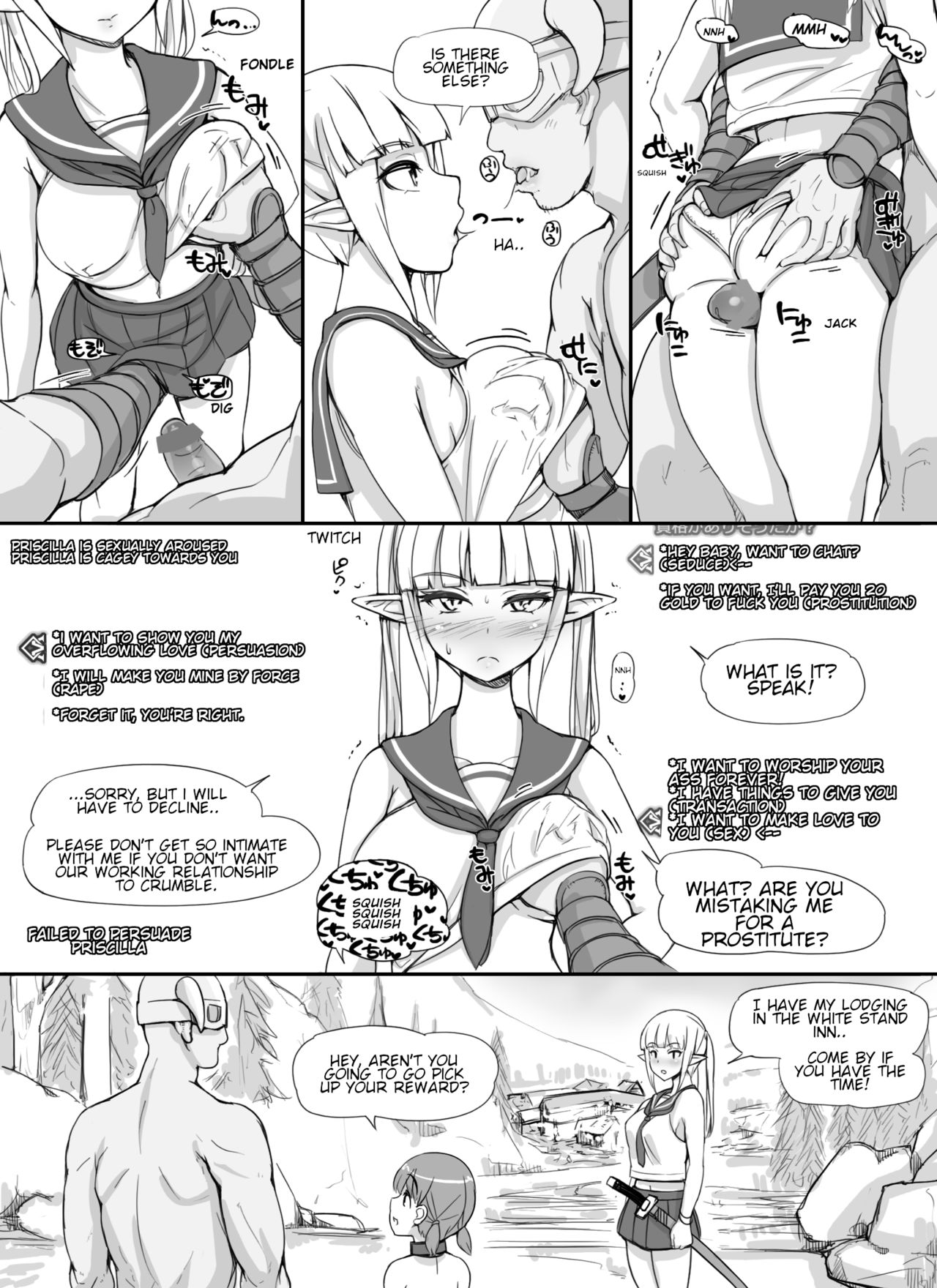 NPC Rape MOD (The Elder Scrolls V: Skyrim) [Abubu] - Chapter 1 — Page 25