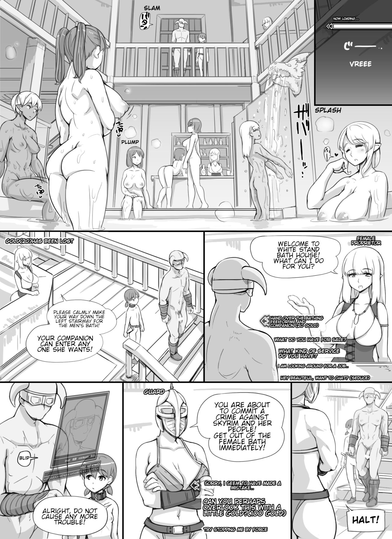 NPC Rape MOD (The Elder Scrolls V: Skyrim) [Abubu] - Chapter 1 — Page 36