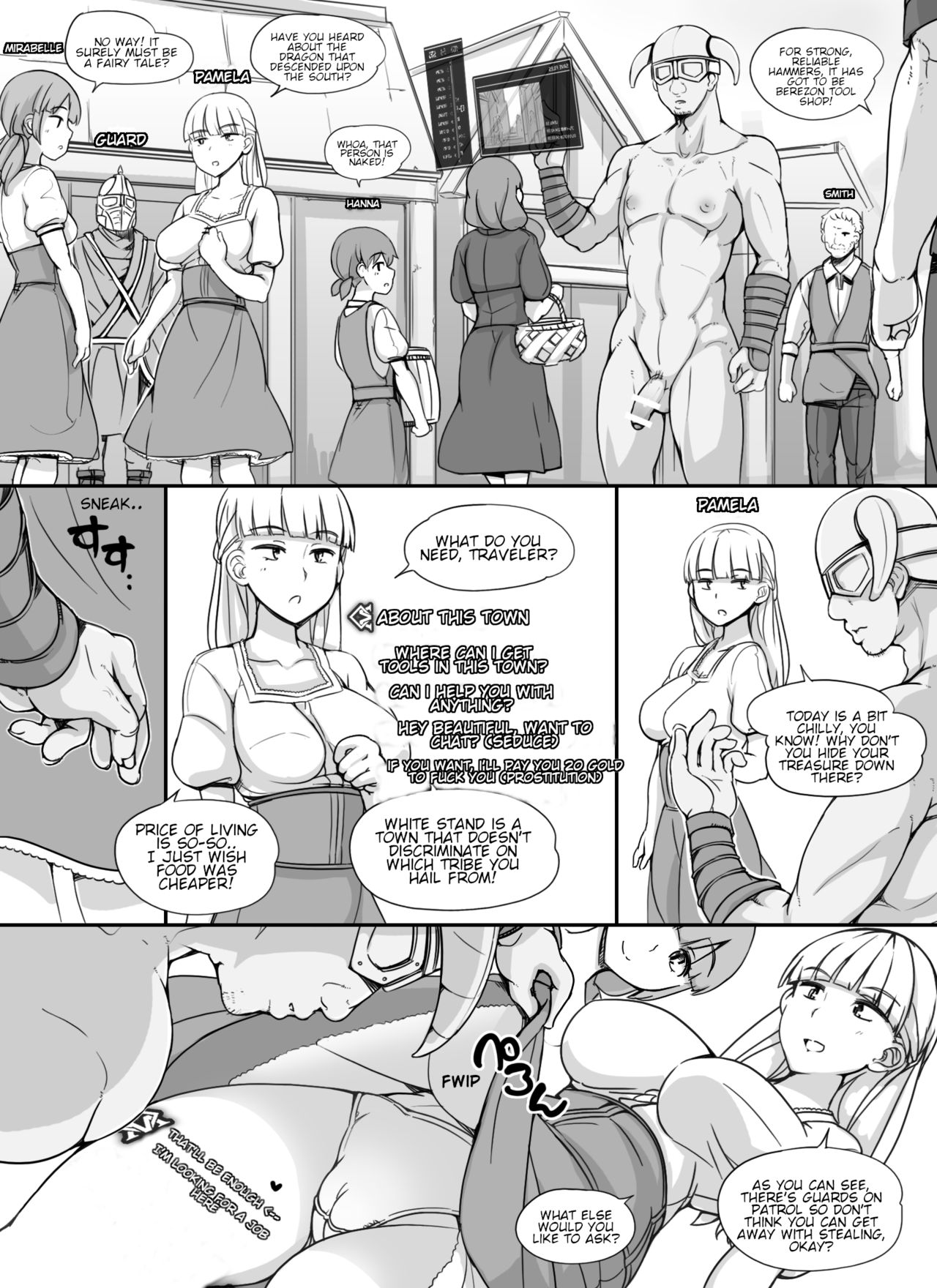 NPC Rape MOD (The Elder Scrolls V: Skyrim) [Abubu] - Chapter 1 — Page 4