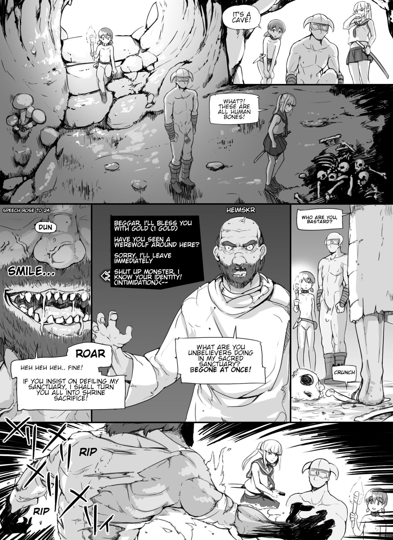 NPC Rape MOD (The Elder Scrolls V: Skyrim) [Abubu] - Chapter 1 — Page 52