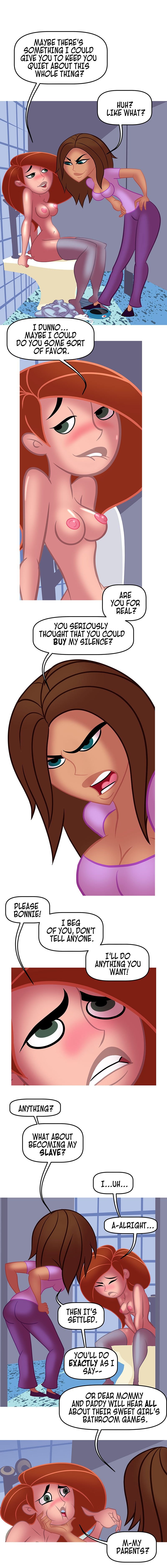 Kinky Possible – A Villain’s Bitch Remastered (Kim Possible) [Tease Comix] - Chapter 3 — Page 24