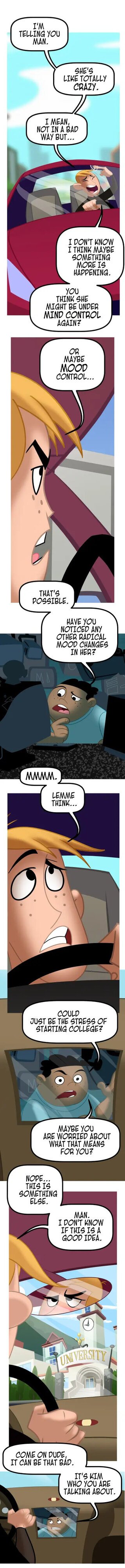 Kinky Possible – A Villain’s Bitch Remastered (Kim Possible) [Tease Comix] - Chapter 4 — Page 8