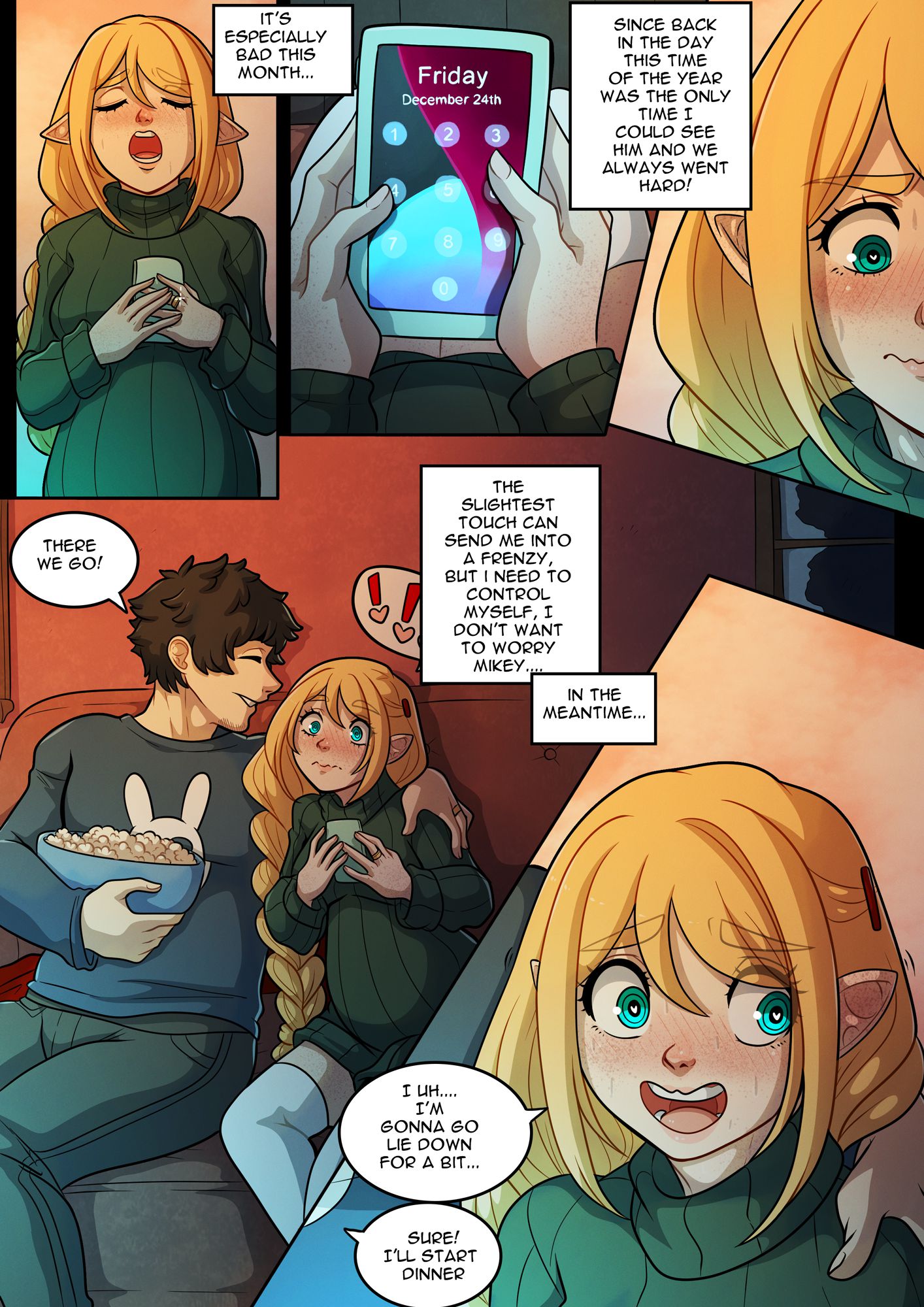 A Holly Holidays [Kinkymation] - Chapter 2 — Page 5
