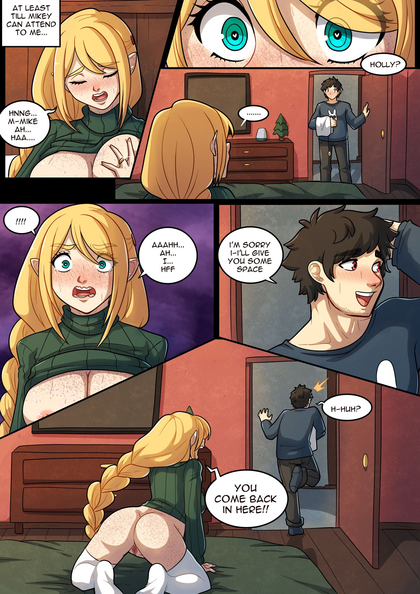 A Holly Holidays [Kinkymation] - Chapter 2 — Page 7