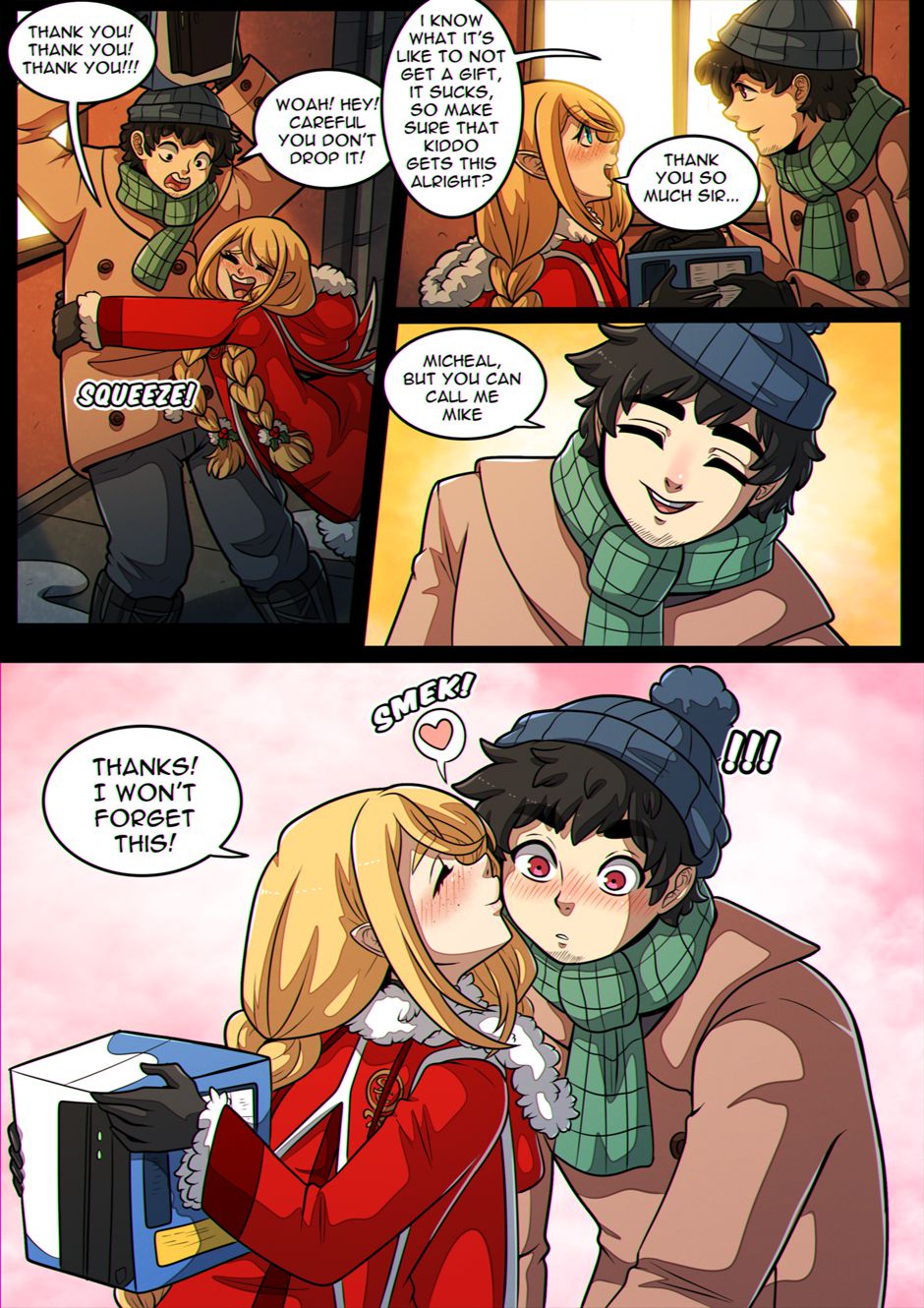 A Holly Holidays [Kinkymation] - Chapter 1 — Page 10