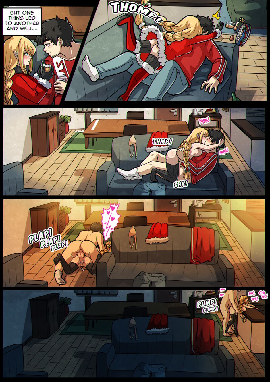 A Holly Holidays [Kinkymation] - Chapter 1 — Page 12