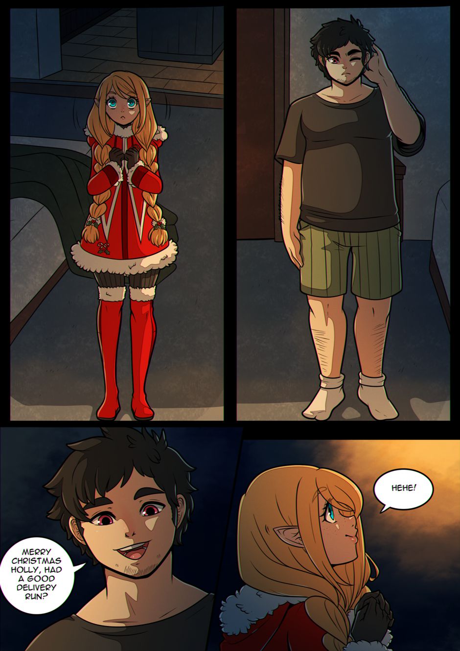 A Holly Holidays [Kinkymation] - Chapter 1 — Page 6