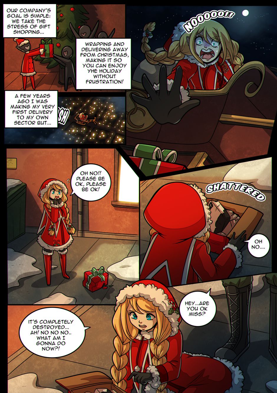 A Holly Holidays [Kinkymation] - Chapter 1 — Page 8