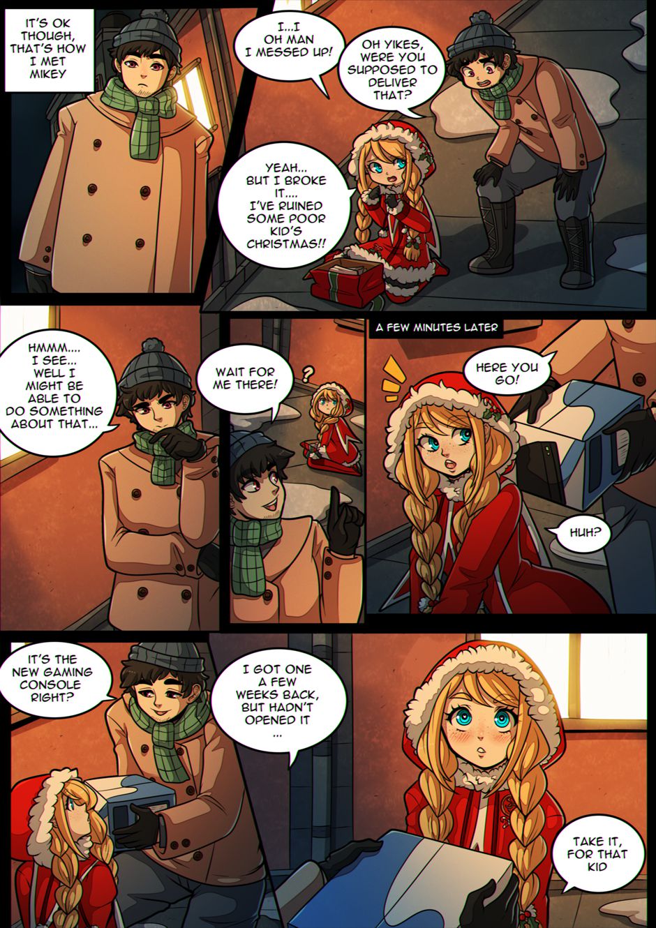 A Holly Holidays [Kinkymation] - Chapter 1 — Page 9