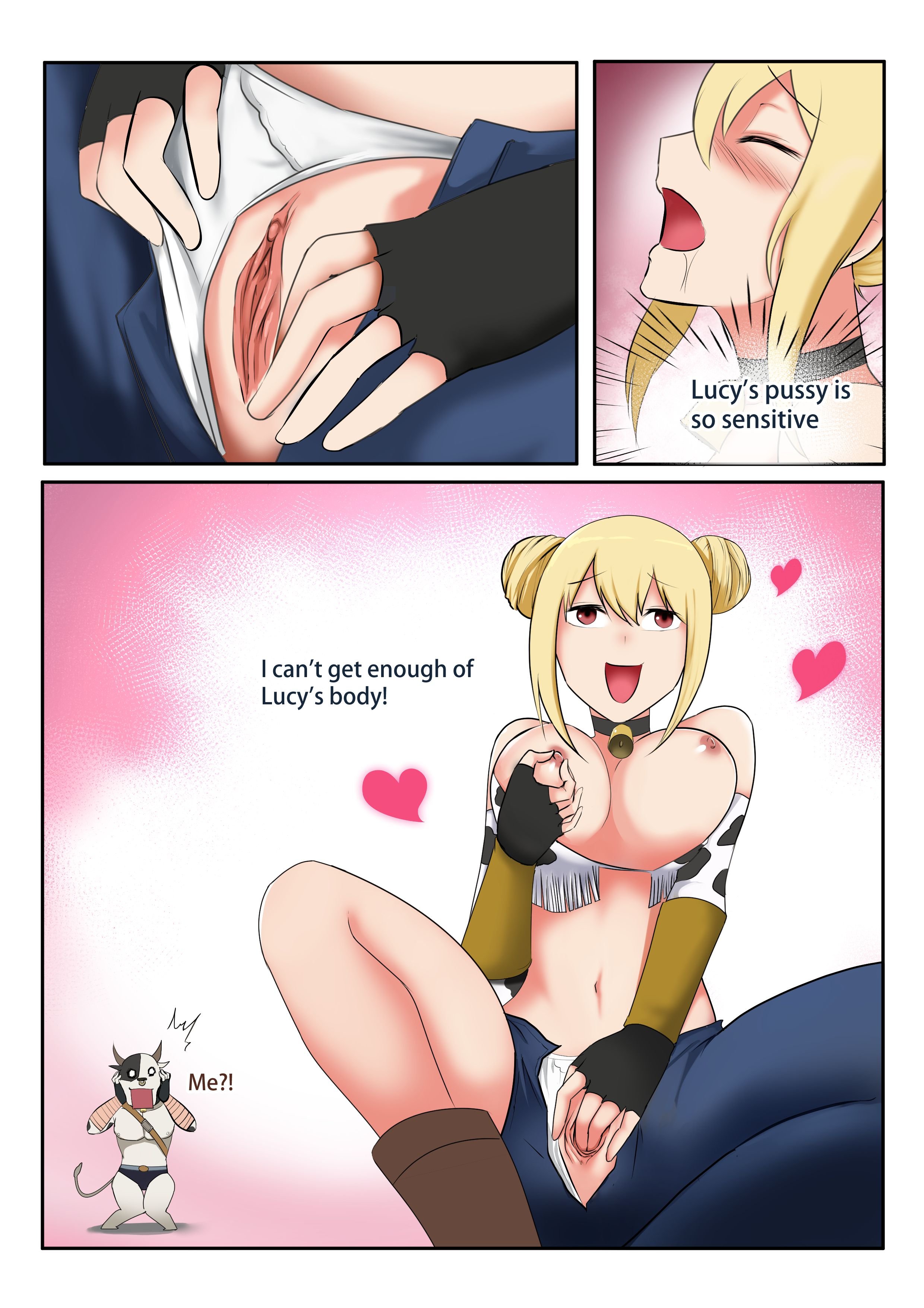 Lucy gets swapped with Taurus (Fairy Tail) [TSFSingularity] - Chapter 1 — Page 8