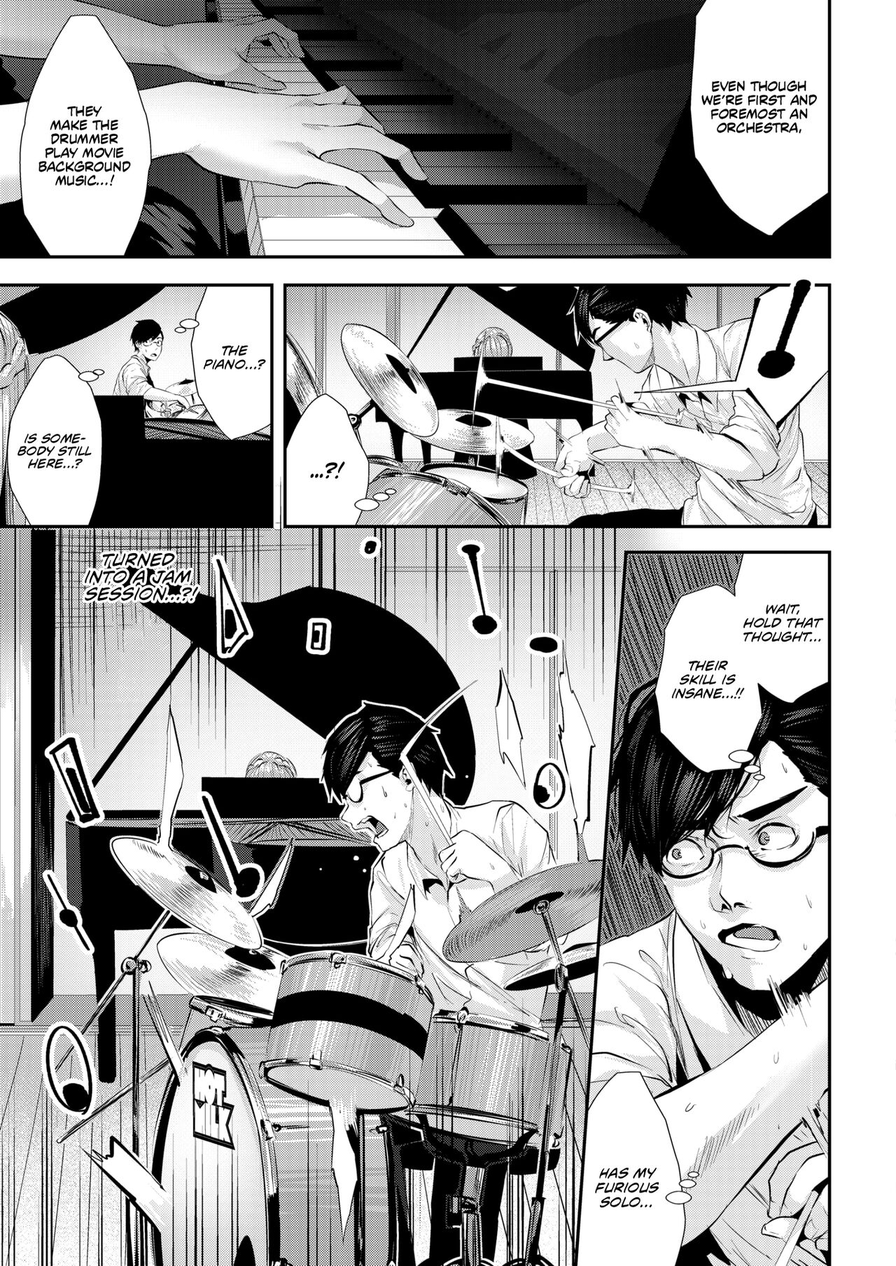 Dondon Fella-Harmony Gakudan [Bota Mochito] - Chapter 1 — Page 7