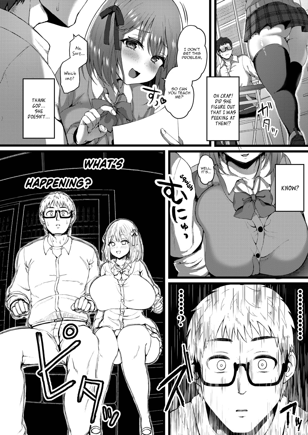 I Have A Girlfriend, So I Won’t Be Tempted by My Short, M-cup, Sugary Bully Student’s Advances [Mizore] - Chapter 1 — Page 6