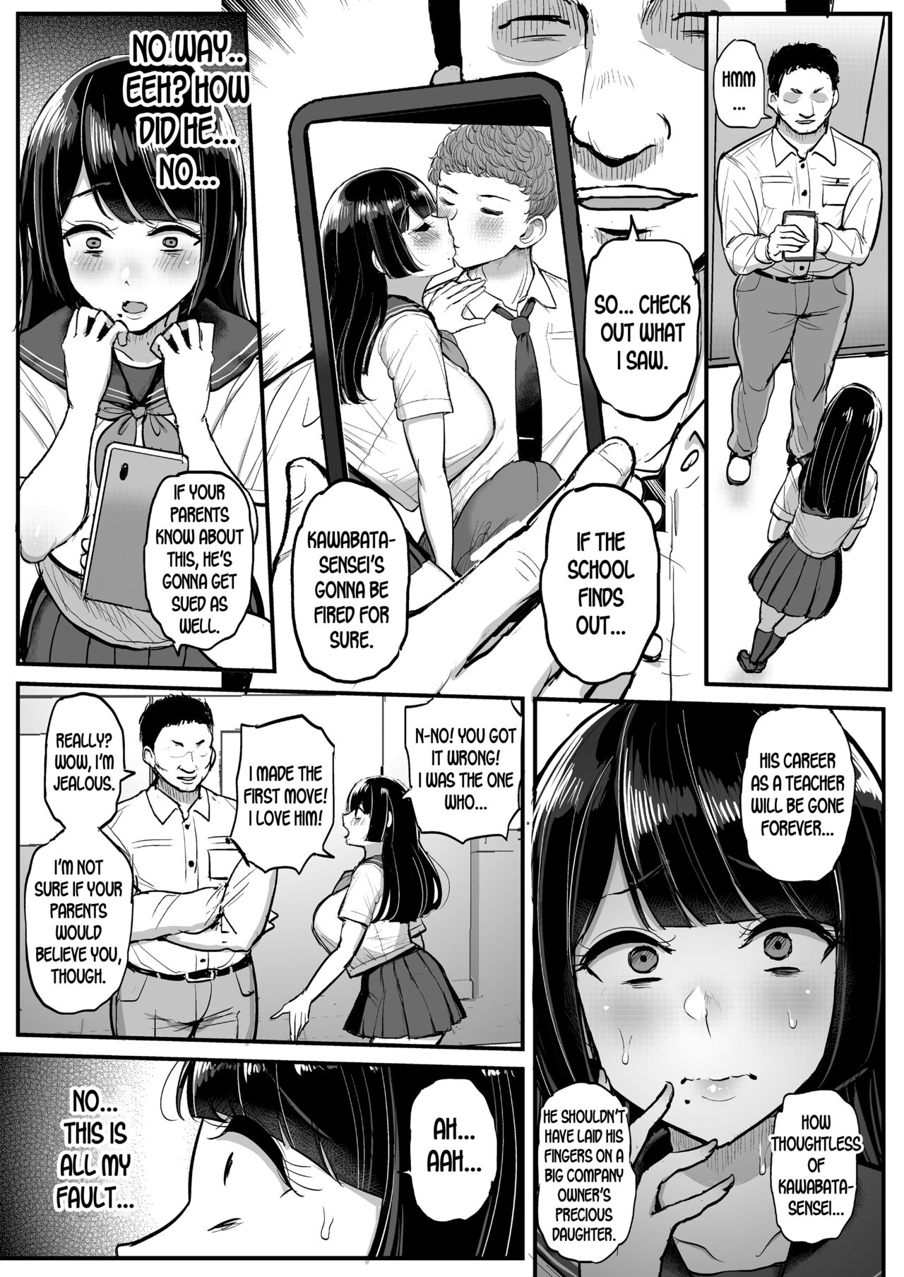 The Sheltered Girl’s Experience With Men [Tyranu] - Chapter 1 — Page 10