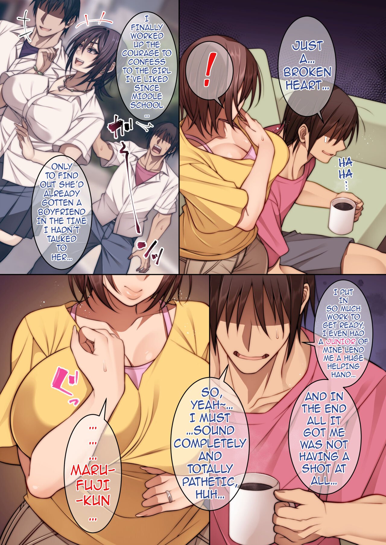 The Time I Got Consoled By My Friend’s Mother [Korotsuke] - Chapter 1 — Page 5